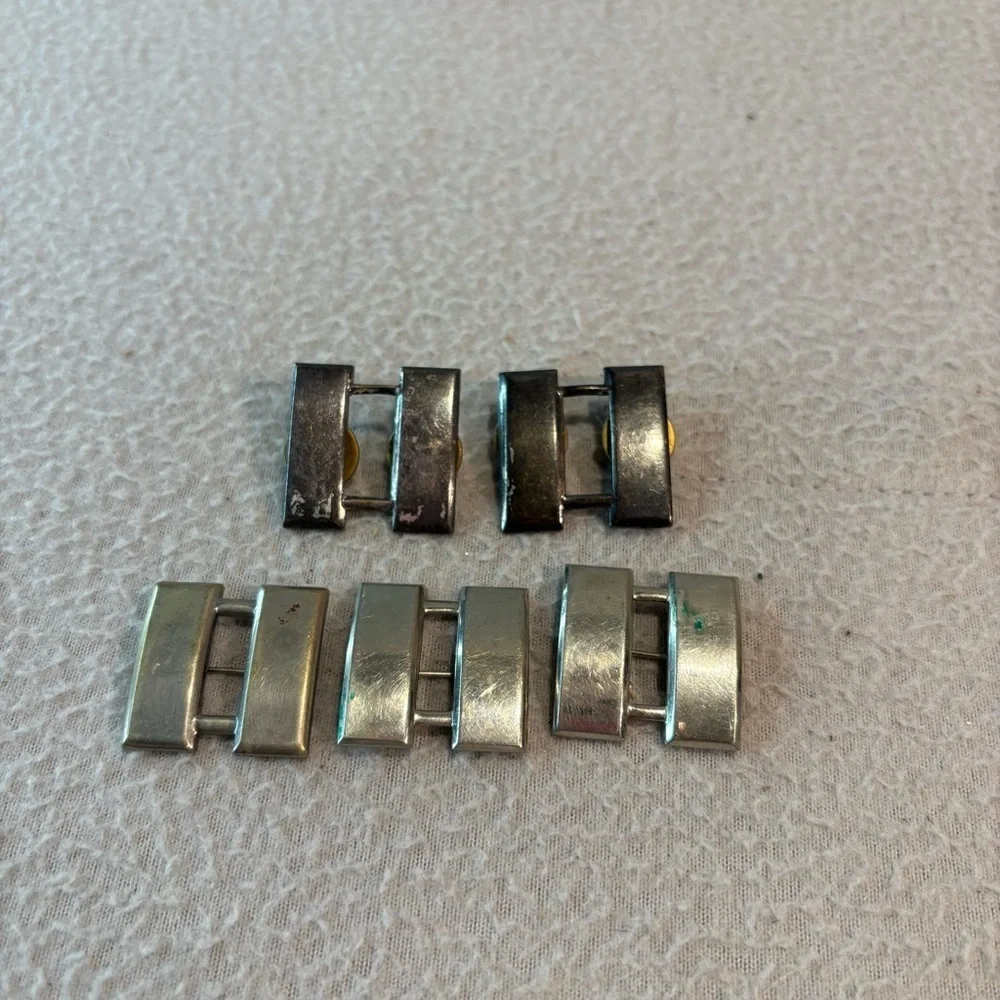 Vintage Lot of 21 World War II & U.S. Army Insignia Collectible Push Pins Badge
